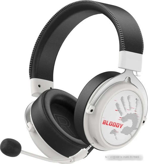 Наушники A4Tech Bloody MR590 Sports (белый/черный)