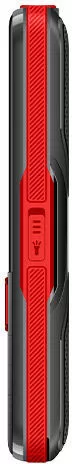 Кнопочный телефон BQ-Mobile BQ-2842 Disco Boom (красный)