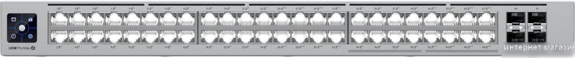 Управляемый коммутатор 3-го уровня Ubiquiti Pro Max 48 PoE