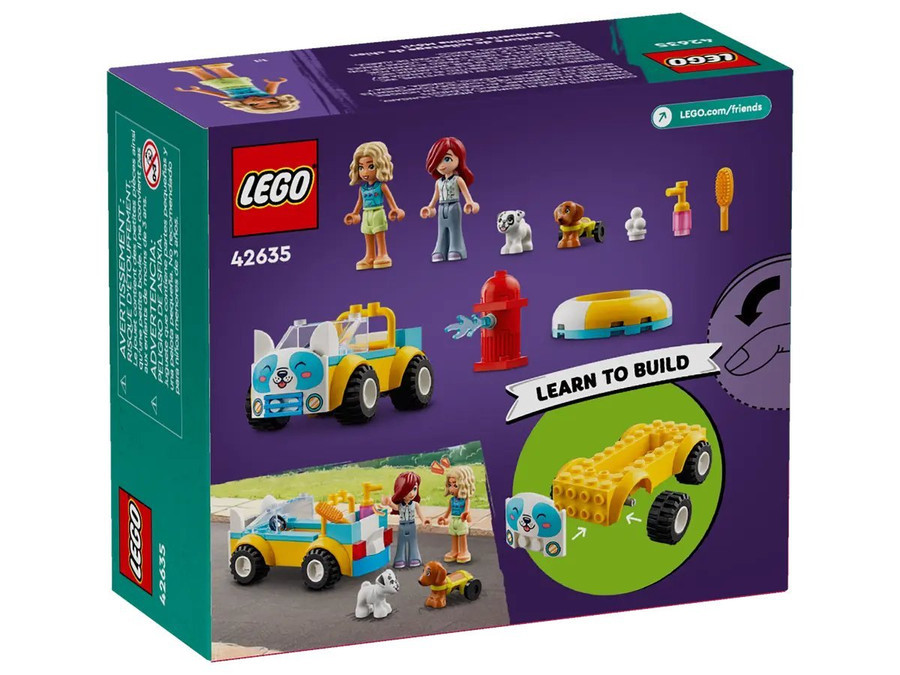 LEGO Friends Dog-Grooming Car 42635
