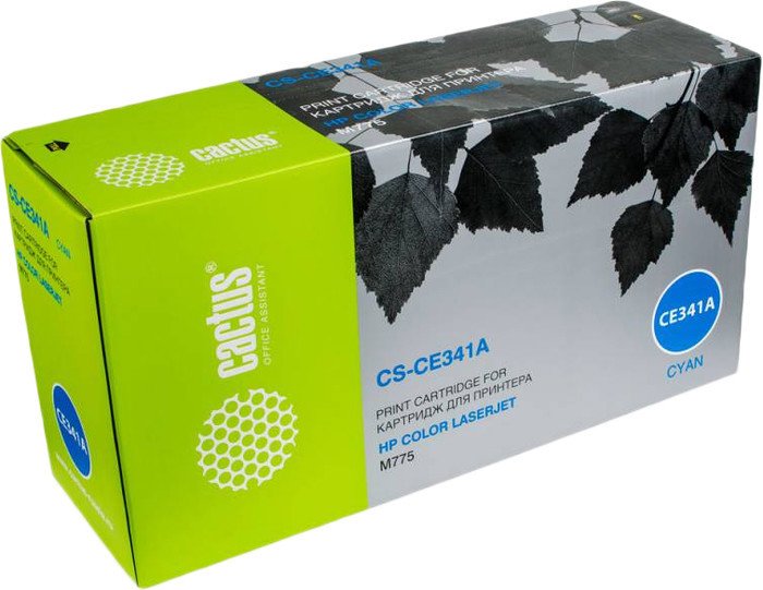 Картридж CACTUS CS-CE341A (аналог HP LaserJet 651A (CE341A))