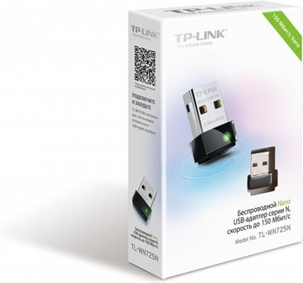 Беспроводной адаптер TP-Link TL-WN725N