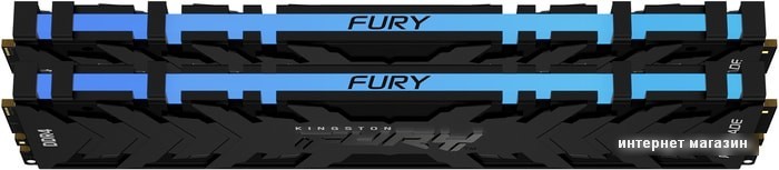 Оперативная память Kingston FURY Renegade RGB 2x8GB DDR4 PC4-34100 KF442C19RBAK2/16