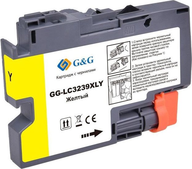 Картридж G&G GG-LC3239XLY (аналог Brother LC3239XLY)