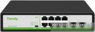 Неуправляемый коммутатор Tiandy TC-P3S010 F/0820/AT/90
