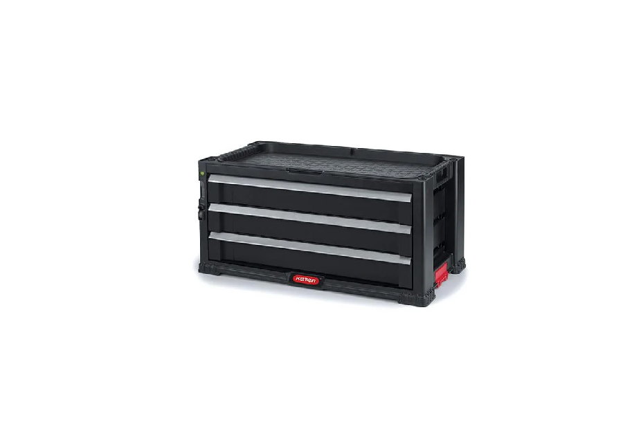 Модуль к комоду Keter Tool Chest 3 Drawers, черный