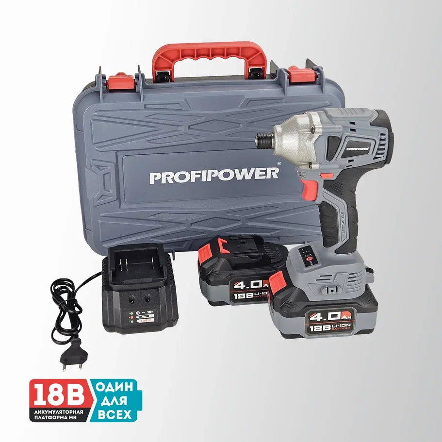 Profipower MKDTD-18V (с 2-мя АКБ, кейс)