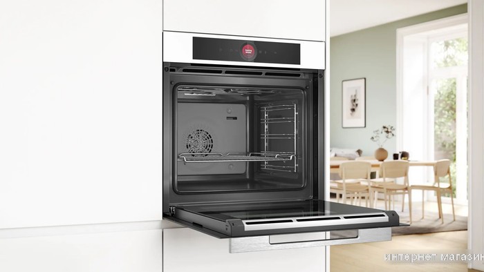 Электрический духовой шкаф Bosch Serie 8 HBG7341W1