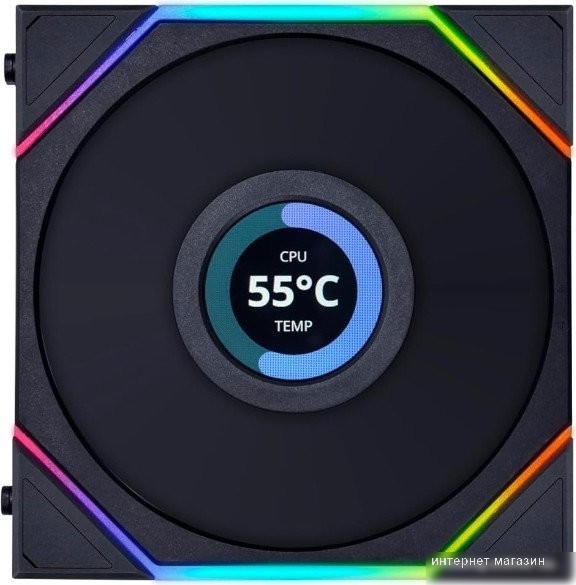 Вентилятор для корпуса Lian Li Uni Fan TL LCD 120 G99.12TLLCD1B.00