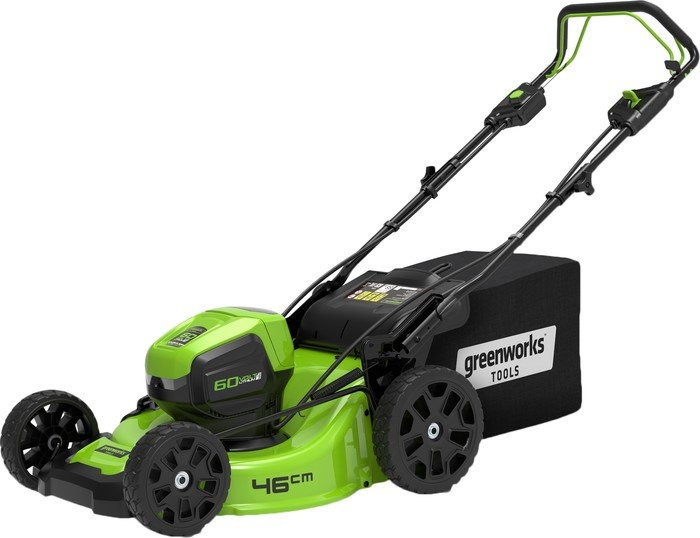Газонокосилка аккумуляторная Greenworks GD60LM46SP (с 1-м АКБ 4 Ah)