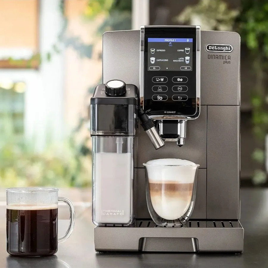 Эспрессо кофемашина DeLonghi Dinamica Plus ECAM 370.95.T