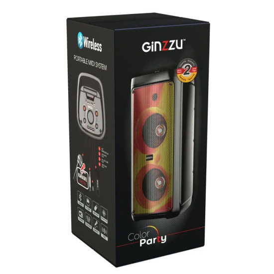 Колонка для вечеринок Ginzzu GM-218