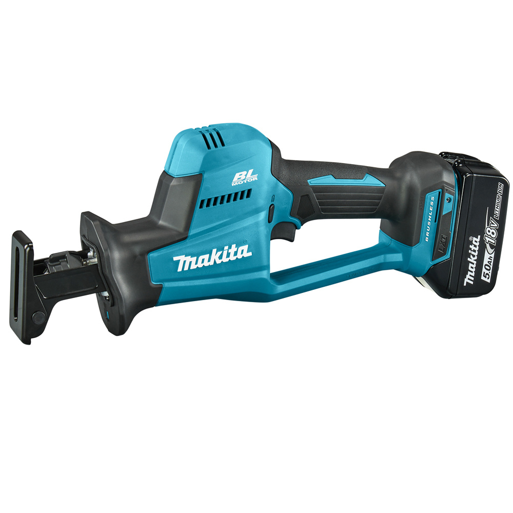 Сабельная пила Makita DJR189RTJ (с 2-мя АКБ, кейс)