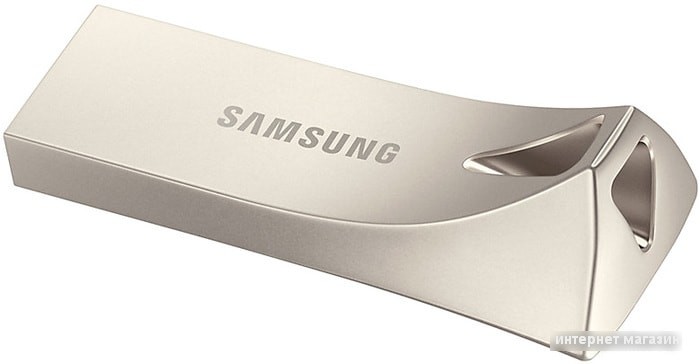 USB Flash Samsung BAR Plus 64GB (серебристый)