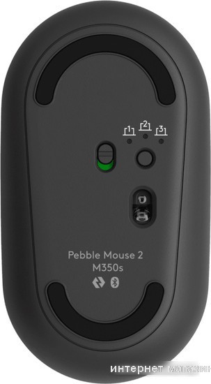 Мышь Logitech M350S Pebble 2 (графит)