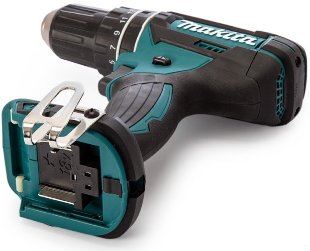Дрель-шуруповерт Makita DHP482SYE (с 2-мя АКБ)
