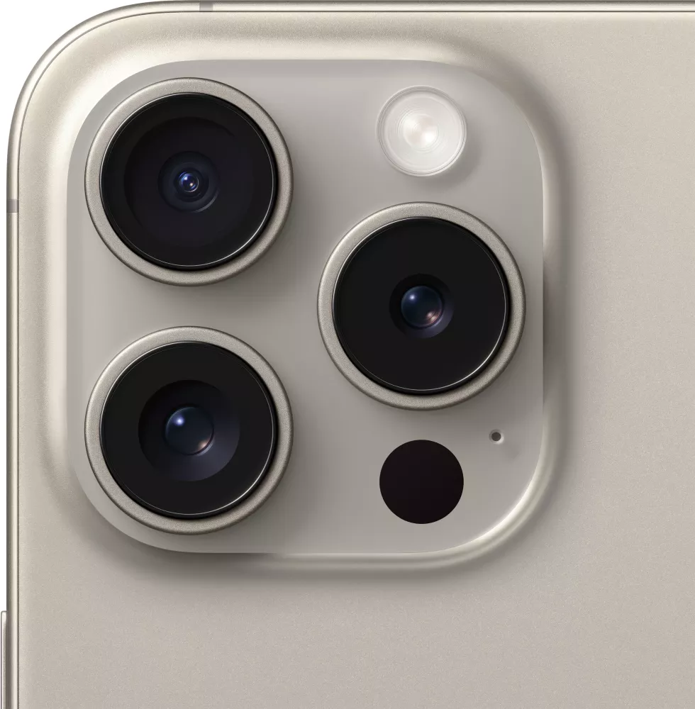 Смартфон Apple iPhone 15 Pro eSIM 256GB (природный титан)