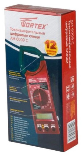 Токовые клещи Wortex AM 6009 C