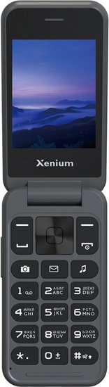 Телефон Xenium Xenium X680 (темно-серый)