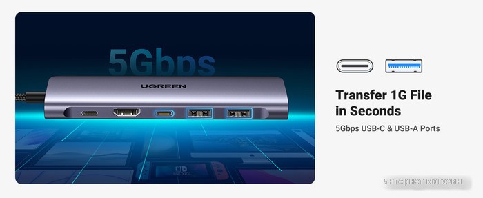 Док-станция Ugreen CM195 15214