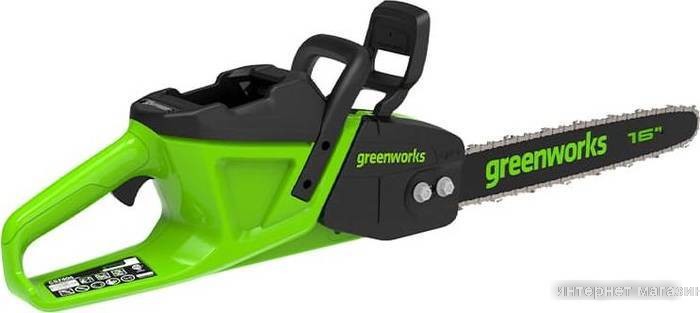 Аккумуляторная пила Greenworks GD40CS20XK4 (с 1-им АКБ 4 Ач)