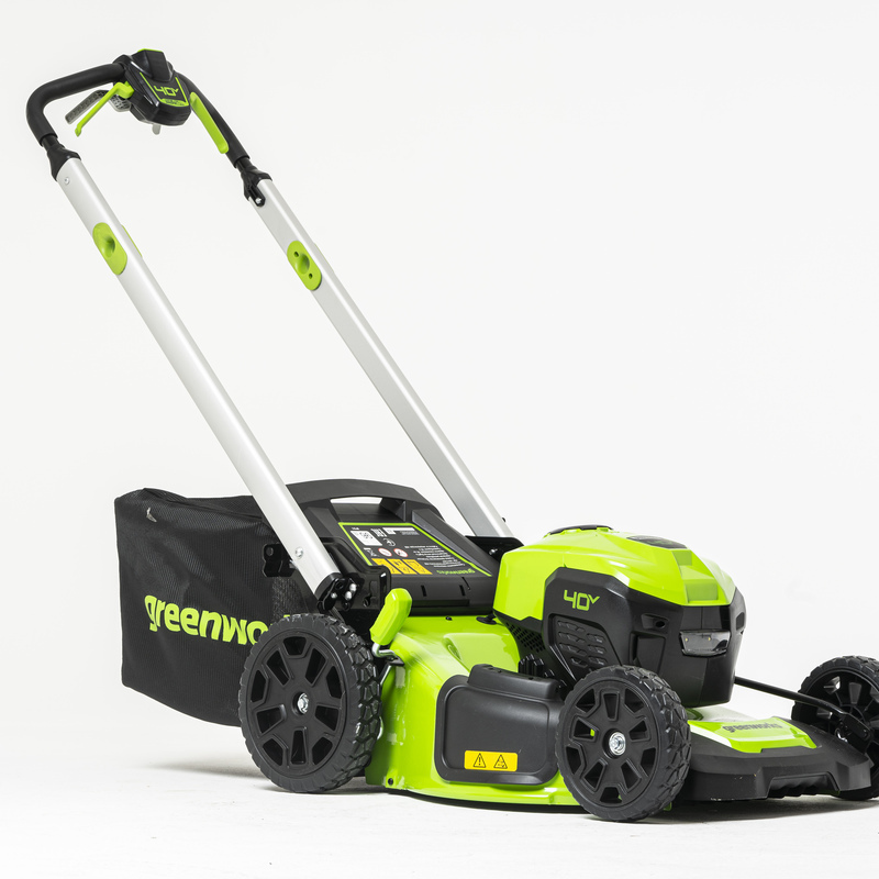Газонокосилка аккумуляторная Greenworks GD40LM48SPK4 2517407UB (с 1-им АКБ 4 Ач)