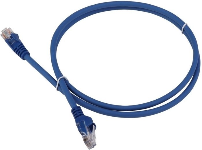 Кабель Lanmaster LAN-PC45/U5E-5.0-BL