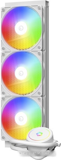 Жидкостное охлаждение для процессора ID-Cooling FrostFlow FX360 ARGB White