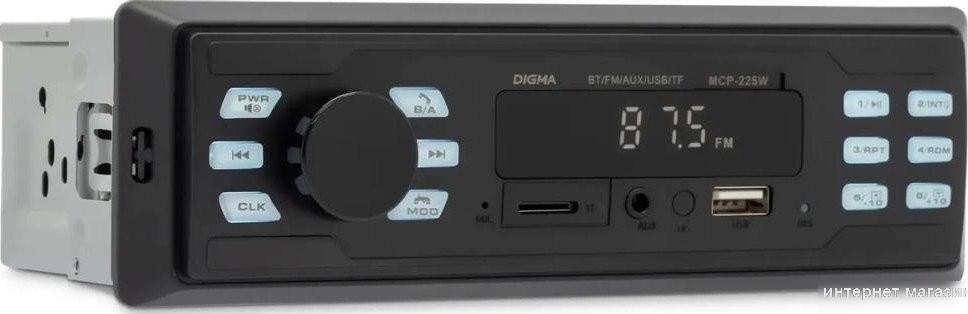 USB-магнитола Digma MCP-225W