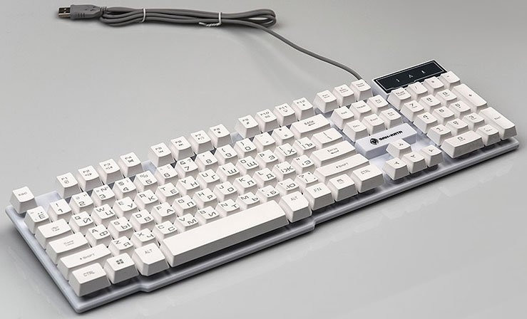 Клавиатура Dialog KGK-15U White