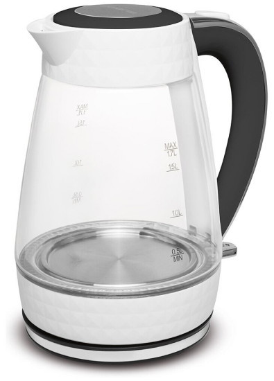 Электрочайник Polaris PWK 1704CGL Diamond (белый)