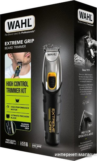Триммер для бороды и усов Wahl 09893.0440 Extreme Grip Beard