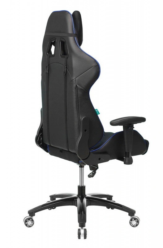 Кресло Бюрократ Viking 4 Aero Blue Edition (черный)
