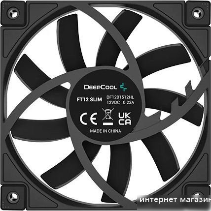 Вентилятор для корпуса DeepCool FT12 Slim R-FT12SLIM-BKWPN1-G