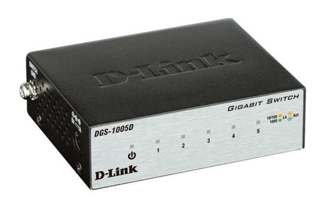 Неуправляемый коммутатор D-Link DGS-1005D
