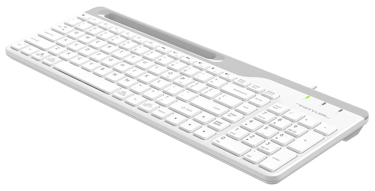 Клавиатура A4Tech Fstyler FK25 (белый/серый)