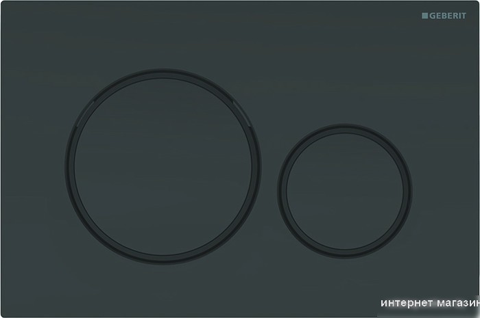 Панель смыва Geberit Sigma 20 115.882.DW.1 (черный матовый)