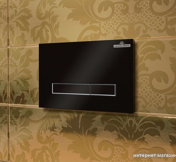 Панель смыва Lavinia Boho Relfix 3805003B (черный)