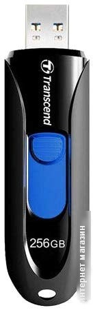 USB Flash Transcend JetFlash 790 256GB (черный)