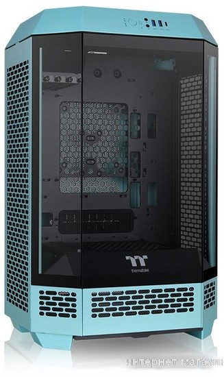 Корпус Thermaltake The Tower 300 Turquoise CA-1Y4-00SBWN-00