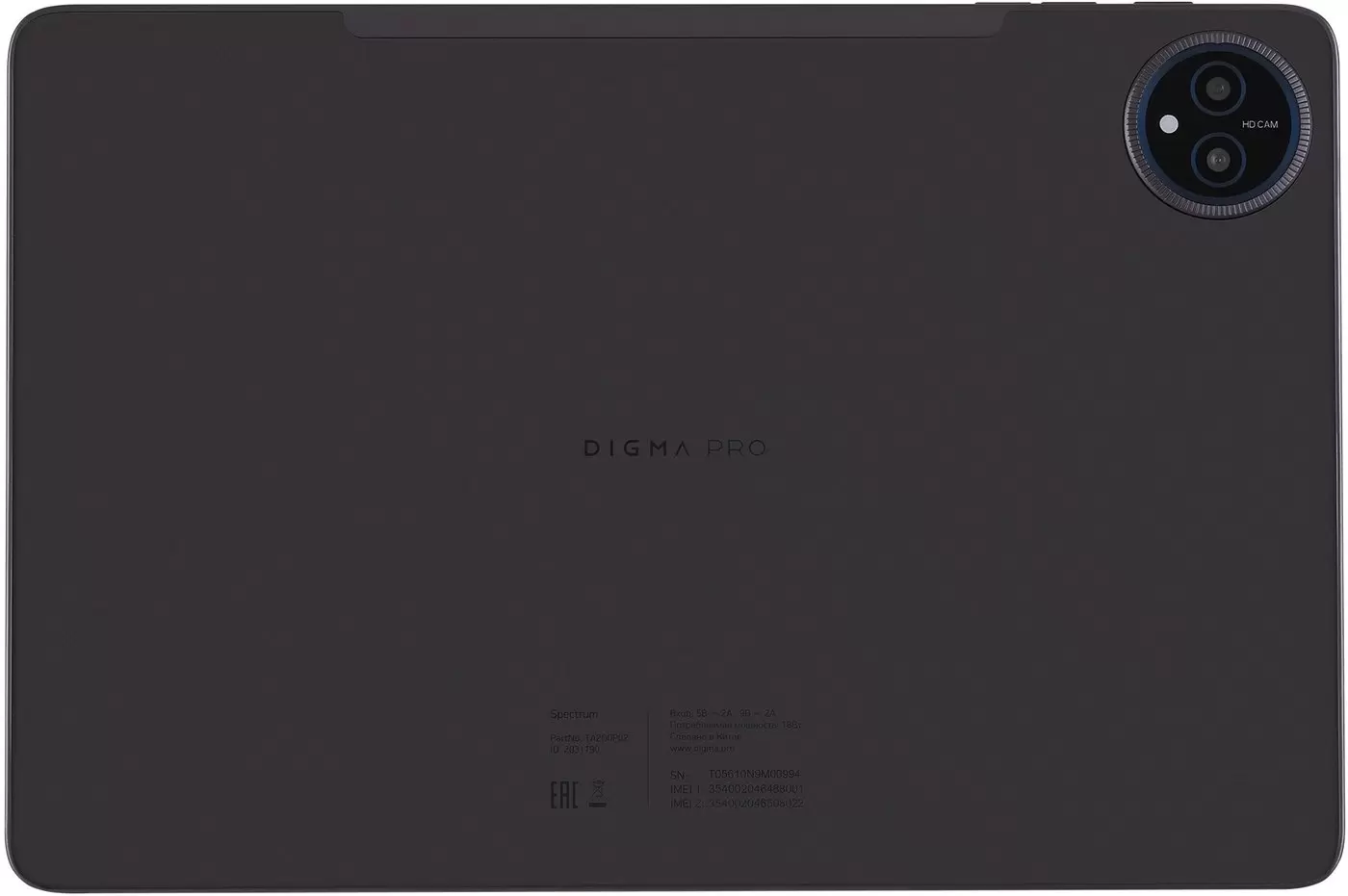 Планшет Digma Pro Spectrum 4G 6GB/128GB (темно-серый)