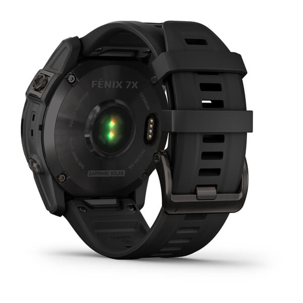 Умные часы Garmin Fenix 7X Sapphire Solar 51 мм (серый карбон/черный)