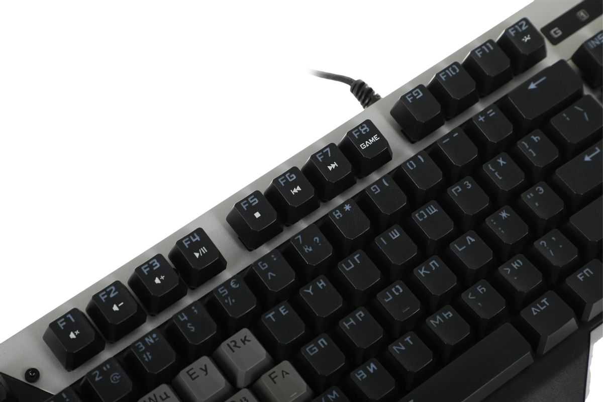 Клавиатура A4Tech Bloody B865R (черный/серый)