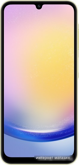 Смартфон Samsung Galaxy A25 6GB/128GB (желтый, без Samsung Pay)
