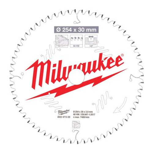 Пильный диск Milwaukee 4932471320