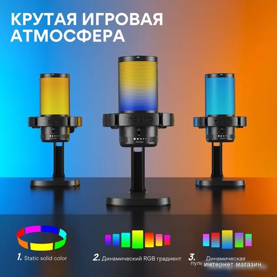 Проводной микрофон Maono DGM20 (черный)