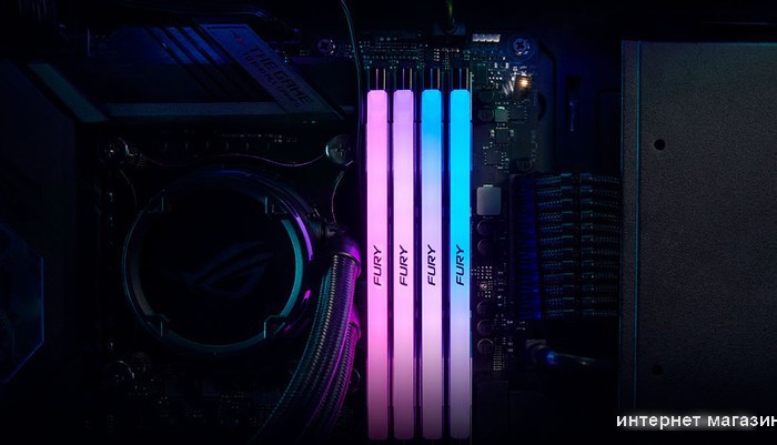 Оперативная память Kingston FURY Renegade RGB 16ГБ DDR5 6800 МГц KF568C36RSA-16