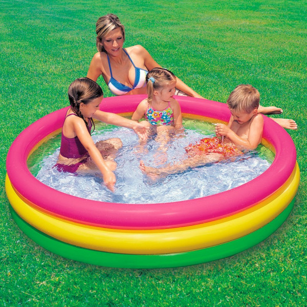 Надувной бассейн Intex Sunset Glow 147х33 (57422)