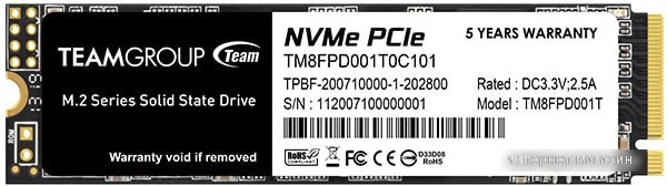 SSD Team MP33 PRO 1TB TM8FPD001T0C101