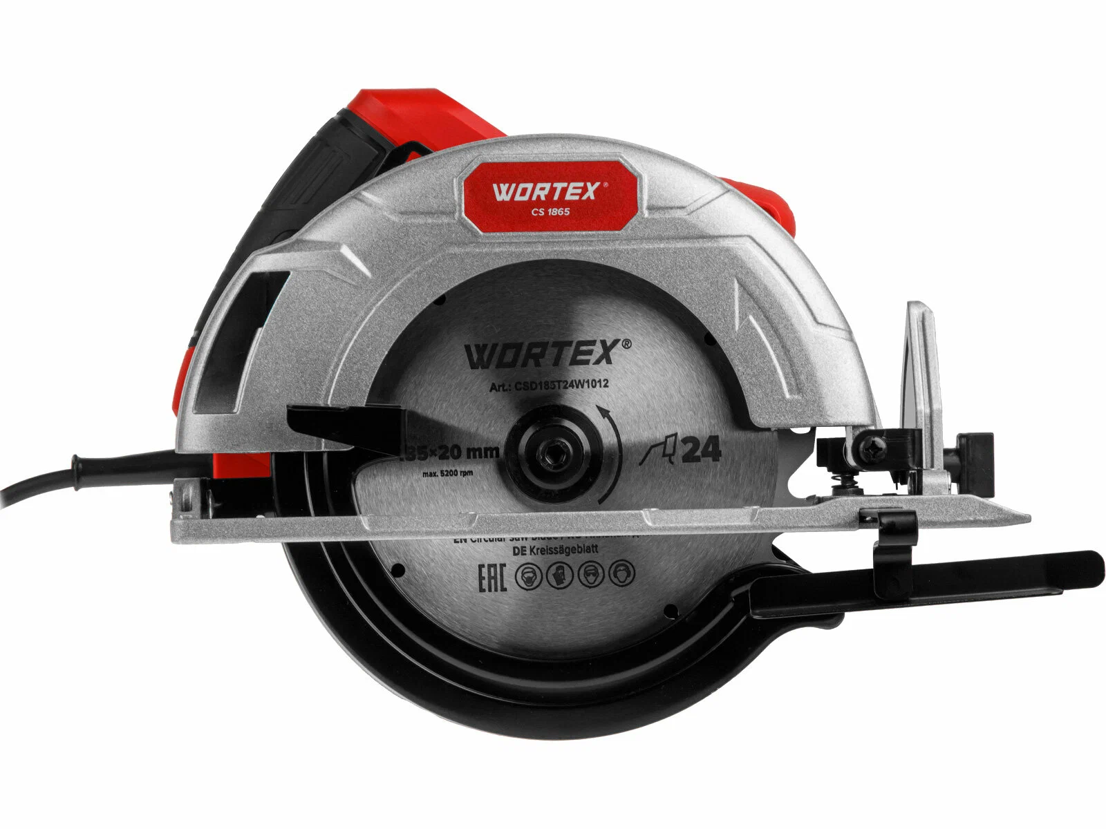 Дисковая (циркулярная) пила Wortex CS 1865 1333550